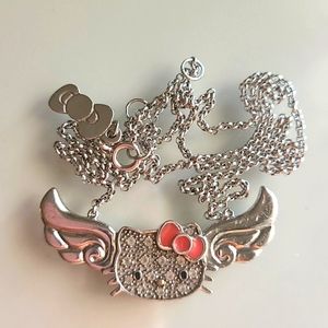 Sterling Simmons Angel Hello Kitty Necklace 😇